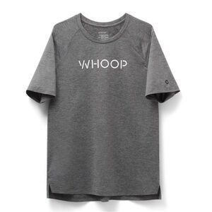 Whoop Men's Short Sleeve Tee | Sensor Enabled | Size：Large |Color: Heather Gray